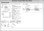 Casio PQD-100J/100CJ User's Manual