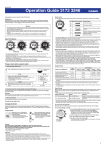 Casio MO1007-EB User's Manual