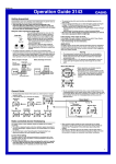Casio MO0804-EA User's Manual