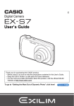 Casio EX-S7 User's Manual