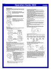 Casio Watch MO0510-EA User's Manual