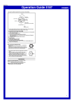 Casio MA1007-EA User's Manual