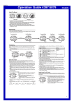 Casio Watch 5079 User's Manual