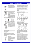 Casio Watch 2619 User's Manual