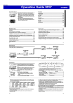 Casio 3227 MO1110-EA User's Manual