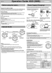 Casio MA0811-EA User's Manual