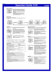 Casio casio MA0707-EA User's Manual