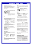 Casio MA1011-EB User's Manual