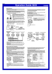 Casio 5040 MO0905-A User's Manual