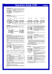 Casio 2789 MA0309-EA User's Manual