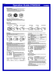 Casio 2759 User's Manual
