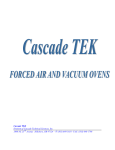 Cascade Tek TFO-1 User's Manual