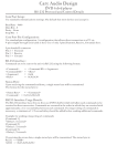 Cary Audio Design RS-232 User's Manual