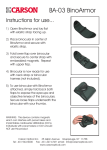 Carson Optical Binoculars ba-03 User's Manual