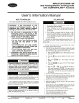 Carrier COMFORTLINK 48P2 User's Manual