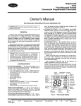 Carrier 33CS220-FS User's Manual