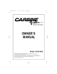 Carbine PLUS-5600 User's Manual