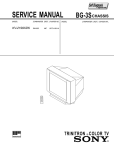 Canon Trinitron KV-2199XDK User's Manual