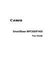 Canon MPC600F/400 User's Manual