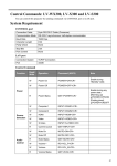 Canon LV-S300 Command List