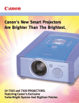Canon LV-7320 Brochure