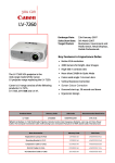 Canon LV-7260 User's Manual