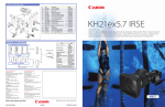 Canon KH21EX5.7 User's Manual