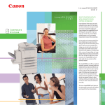 Canon imageRUNNER 400V Specification Sheet
