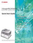 Canon imageRUNNER 1025 Quick Start Manual