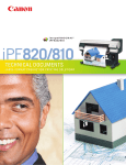 Canon imagePROGRAF iPF810 Brochure