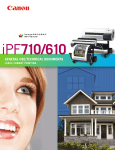 Canon iPF710 Brochure