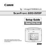 Canon 220P Owner's Manual