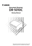 Canon DR-5010C Owner's Manual