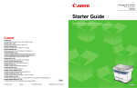 Canon ImageCLASS MF3240 User's Manual