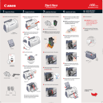 Canon i450 Instruction Guide