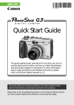 Canon G3 User's Manual