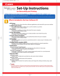 Canon MF8170c Instruction Guide