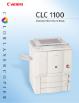 Canon CLC1100 User's Manual