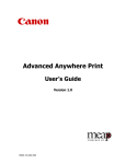 Canon 12020-10-UD2-002 User's Manual