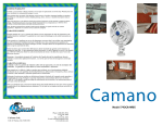 Caframo Camano 743CA-WBX User's Manual