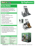 Caframo 7801CA-GBX User's Manual