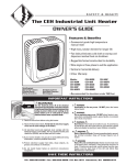 Cadet CEH-003P User's Manual