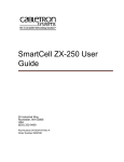 Cabletron Systems ZX-250 User's Manual
