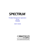 Cabletron Systems SPECTRUM TRMMIM User's Manual