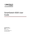 Cabletron Systems 6500 User's Manual
