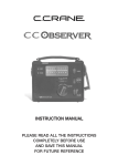 C. Crane CC Observer User's Manual