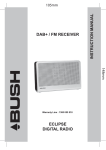 Bush DAB+/FM Receiver User's Manual