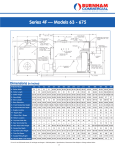 Burnham Series 4FH Dimension Guide