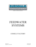 Burnham Feedwater Systems User's Manual