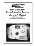Buffalo Tools DELL PlumeSafe Smoke Evacuation System User's Manual